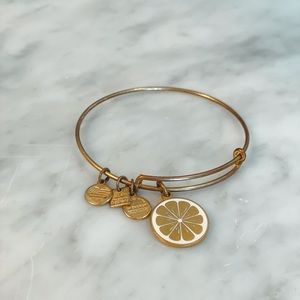 Alex and Ani Lemon bracelet, Gold